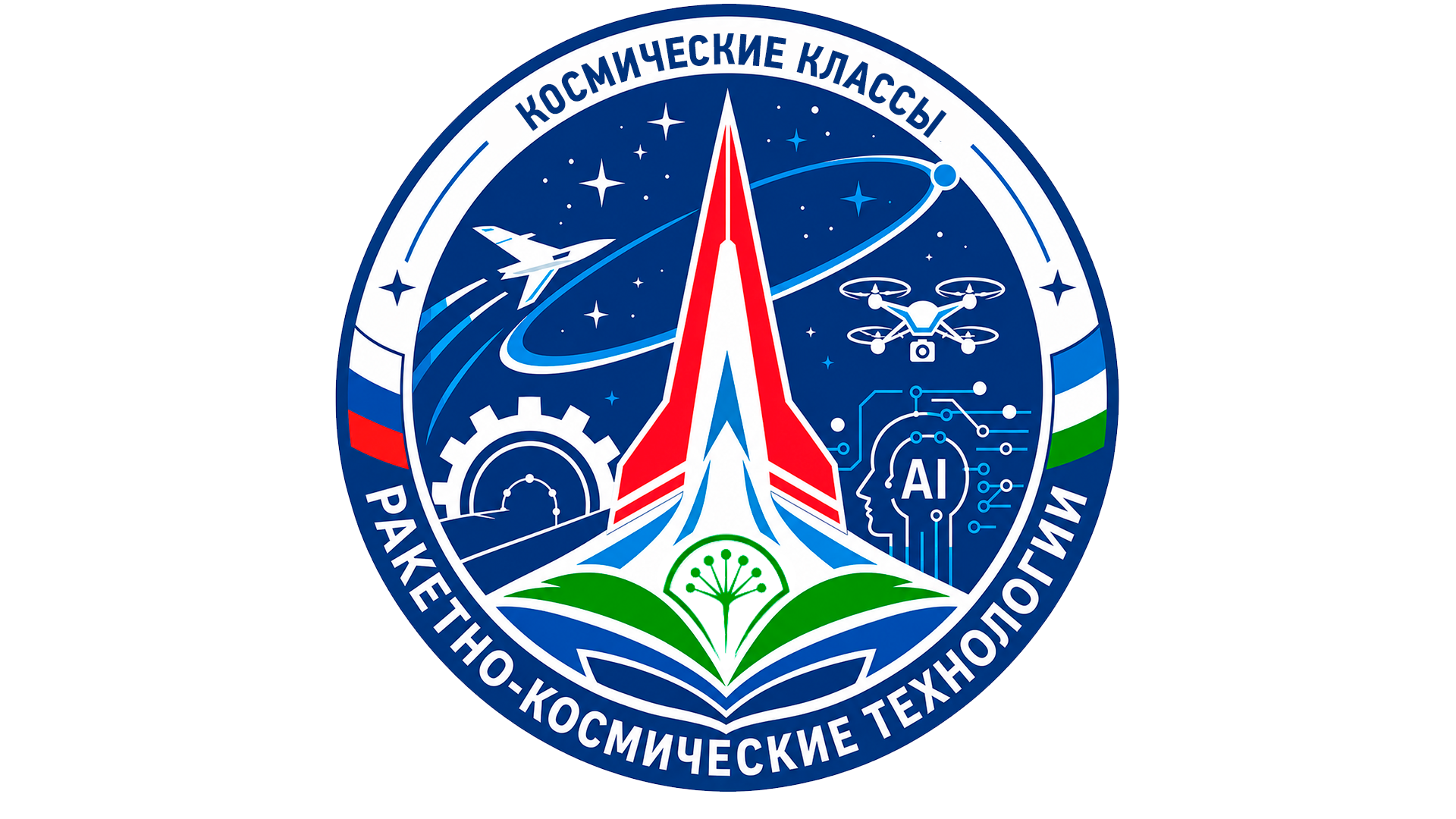 Логотип проекта Космические классы